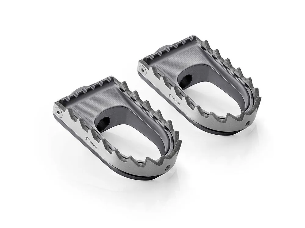 COPPIA PEDIVELLE ESCAPE RIZOMA DUCATI HYPERMOTARD 1100 / S / EVO / EVO SP 2007-12- Compra Oggi Stesso