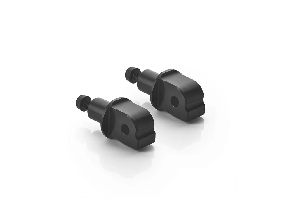 COPPIA KIT MONTAGGIO PEDIVELLE RIZOMA ∅ 18MM RIZOMA APRILIA TUONO 660 / FACTORY 2021-22- Quantità Limitata