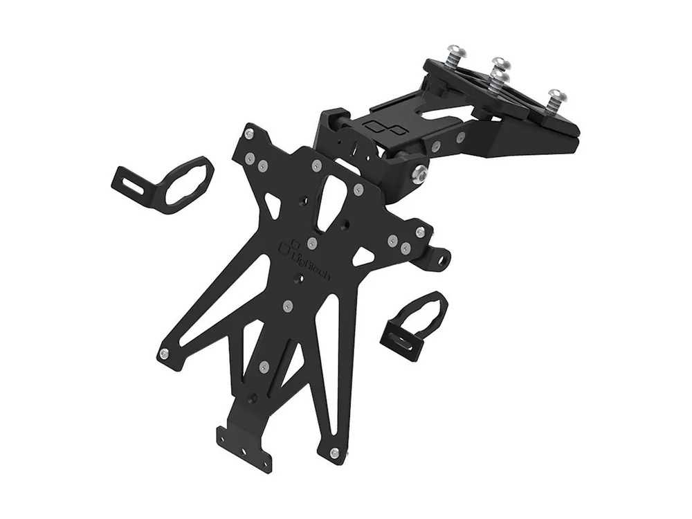 Professionale PORTATARGA REGOLABILE ITA/DE/SLO LIGHTECH KAWASAKI Z 900 2025-