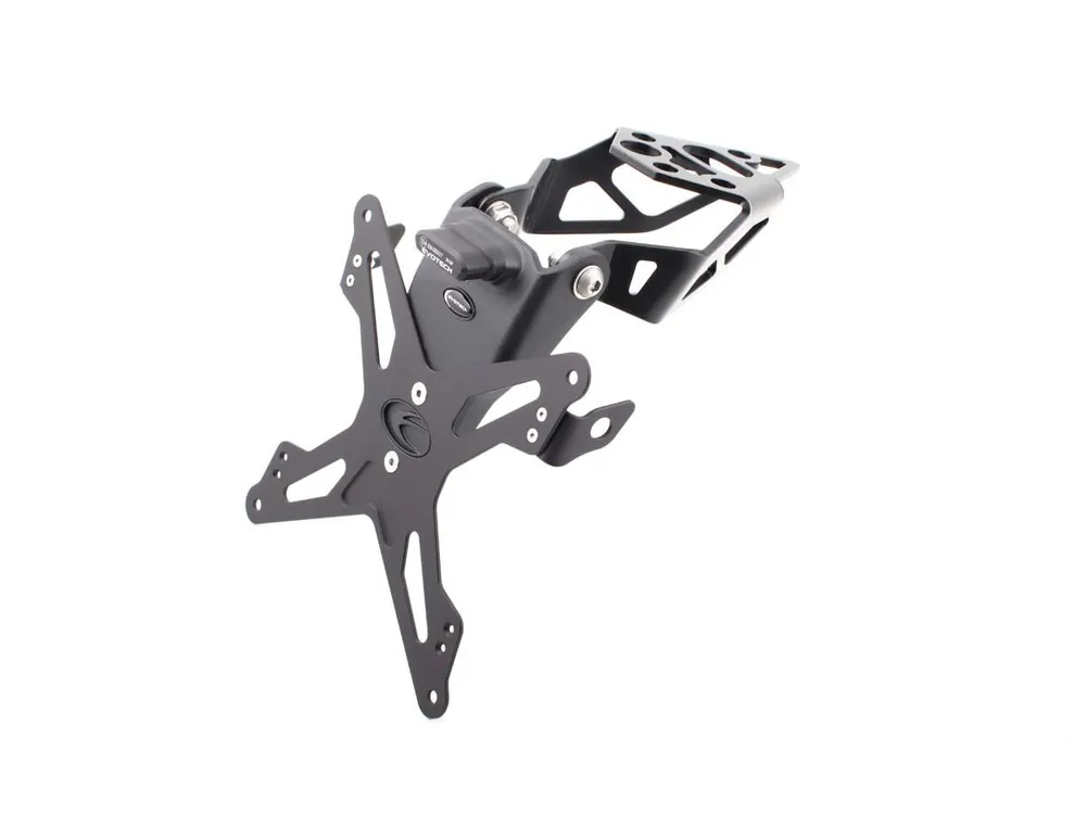 Nuovo Arrivo PORTATARGA ALLUMINIO REGOLABILE EVOTECH TRIUMPH STREET TRIPLE 660 S 2020-2023-
