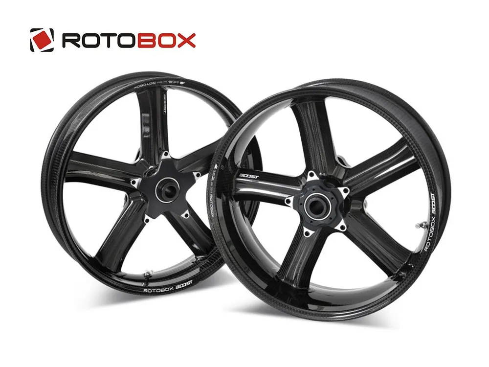COPPIA CERCHI CARBONIO ROTOBOX BOOST BIBRACCIO SUZUKI GSX R 1000 / R 2017-2023- Prezzo Di Fabbrica