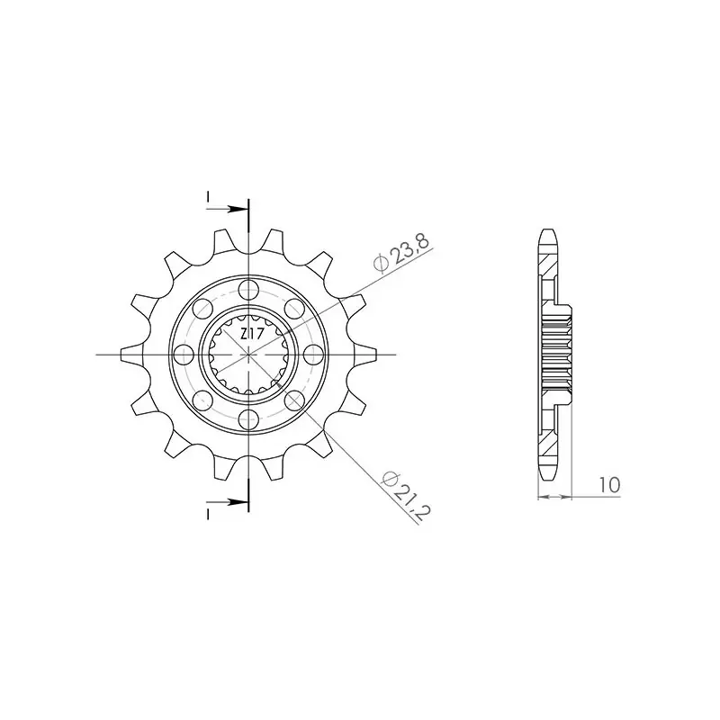 Offerta Limitata PIGNONE P520 - Z14 (DIS.00503)