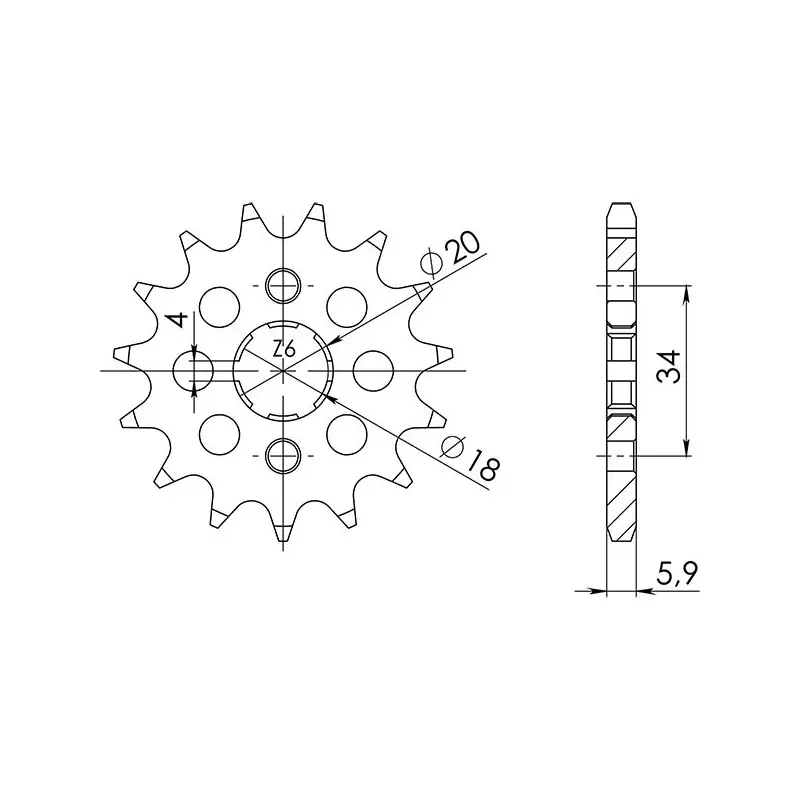 Ultimissimo Modello PIGNONE P428 - Z16 (DIS.20200)