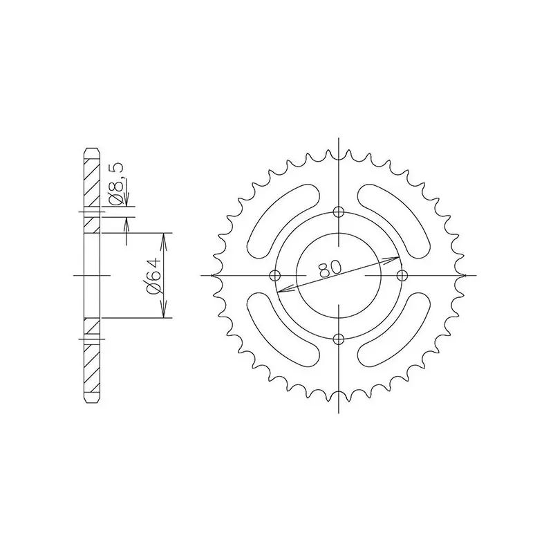 CORONA IN ACCIAIO P428 - Z39 (DIS.00017) Esclusivo