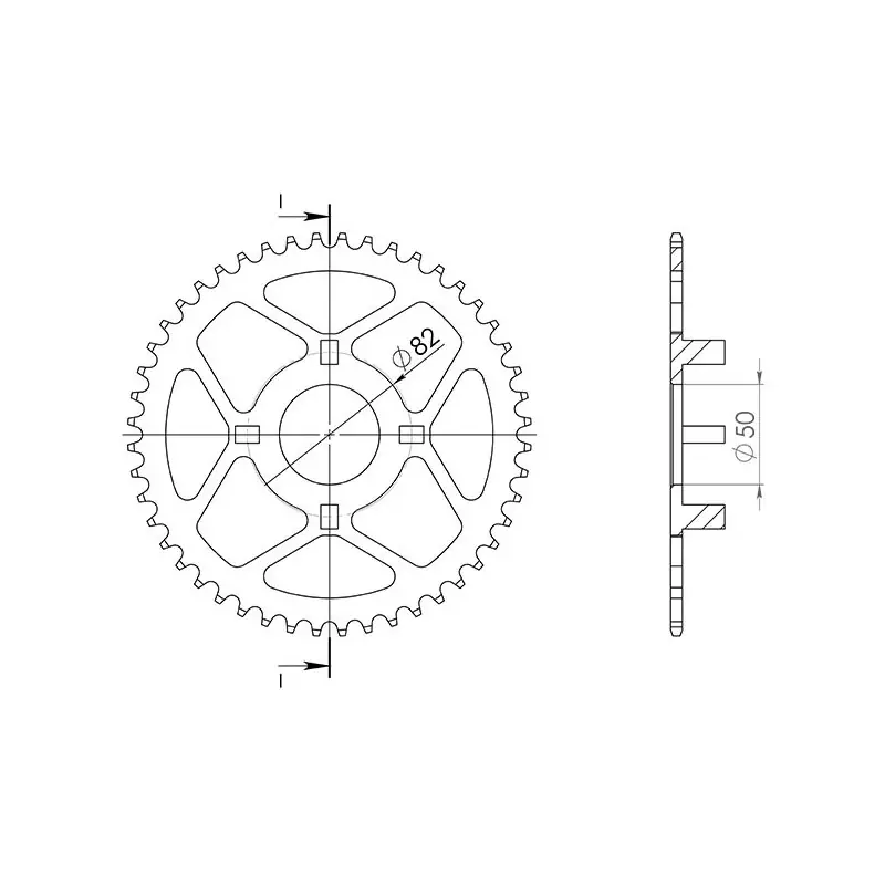 Offerta Lampo CORONA IN ACCIAIO P420 - Z40 (DIS.10106)
