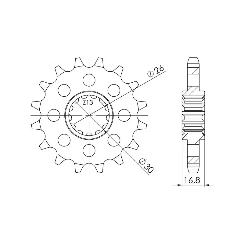 Sconto PIGNONE P530 - Z15 (DIS.20603)