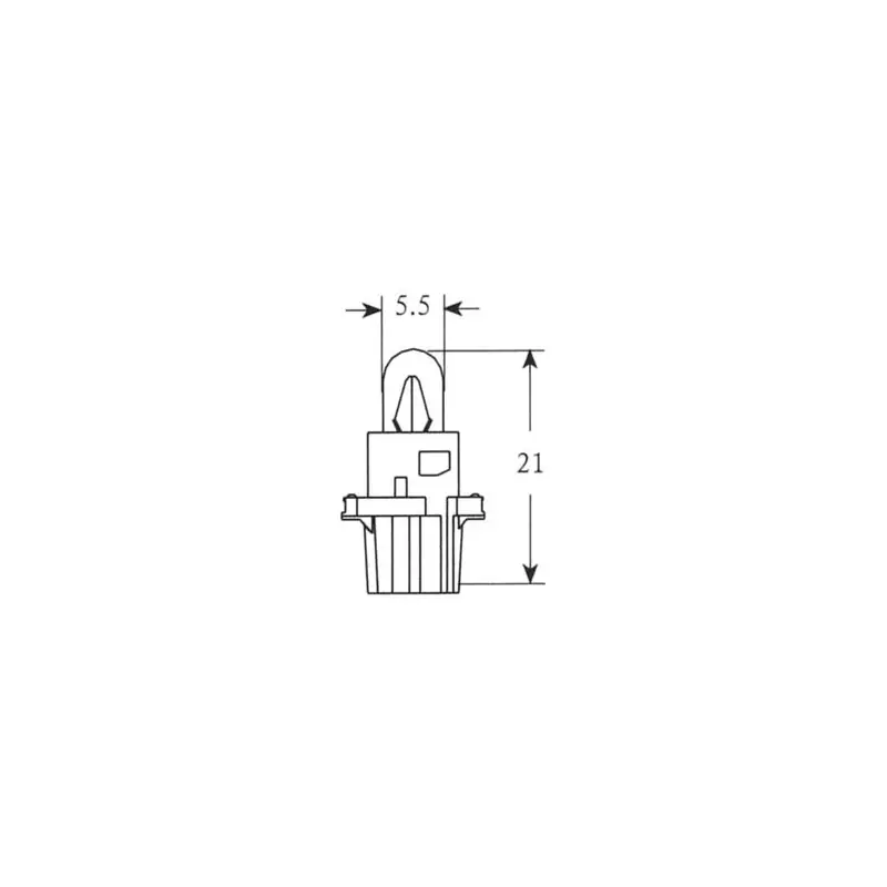 LAMPADA HERT 12V-1,2W DASHBOARD (C10) Bestseller