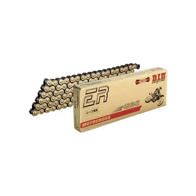 Offerta CATENA DID 428NZ (Gold & Black) - Lunghezza: 120 maglie con giunto a clip (FJ)