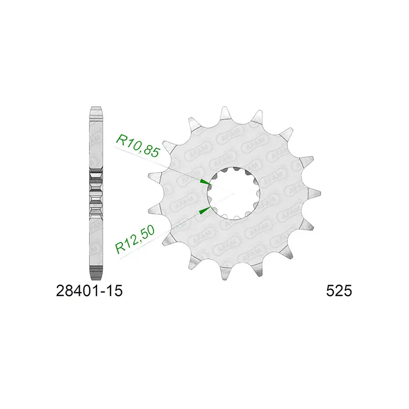 Popolare Pignone afam in acciaio p525 - z15 (dis.28401)