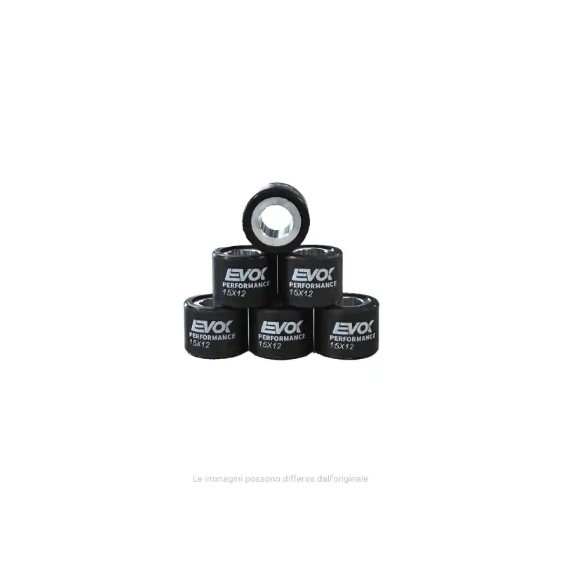 KIT RULLI EVOK IRON DRIVE 15X12MM 7GR Più Venduto