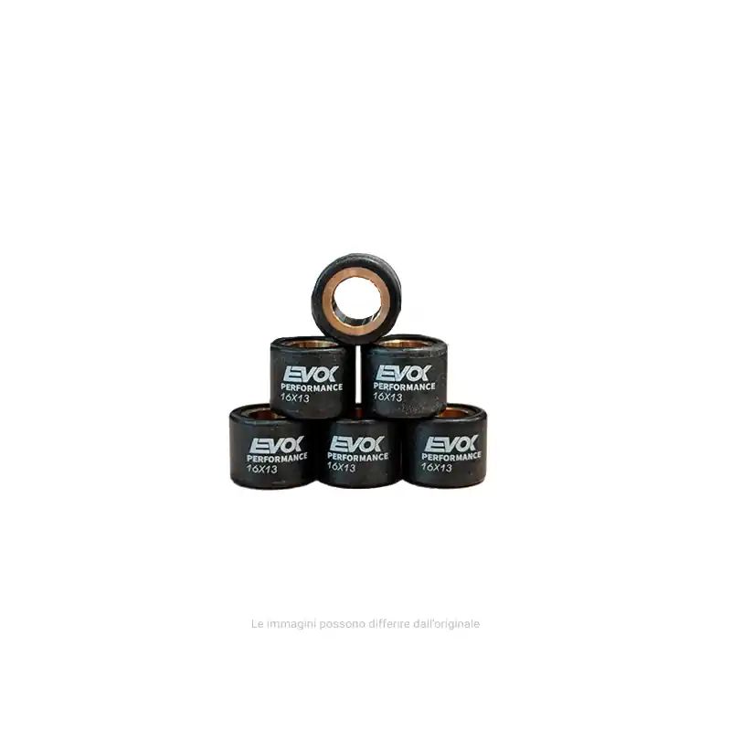 KIT RULLI EVOK IRON DRIVE 16X13MM 9GR Ultime Pezzi
