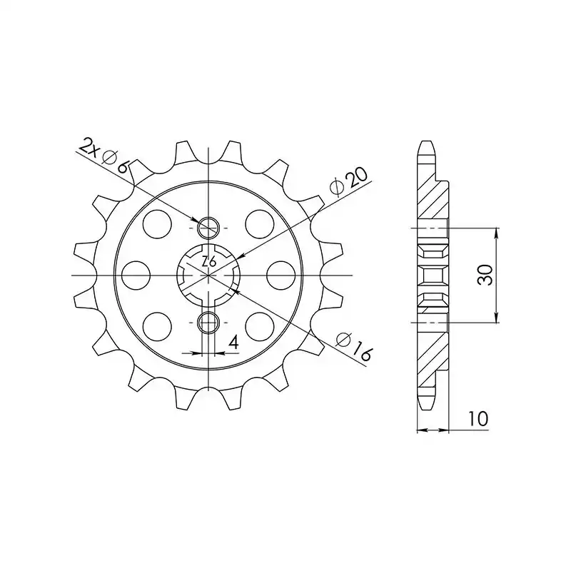 PIGNONE P520 - Z14 (DIS.64200) Di Tendenza
