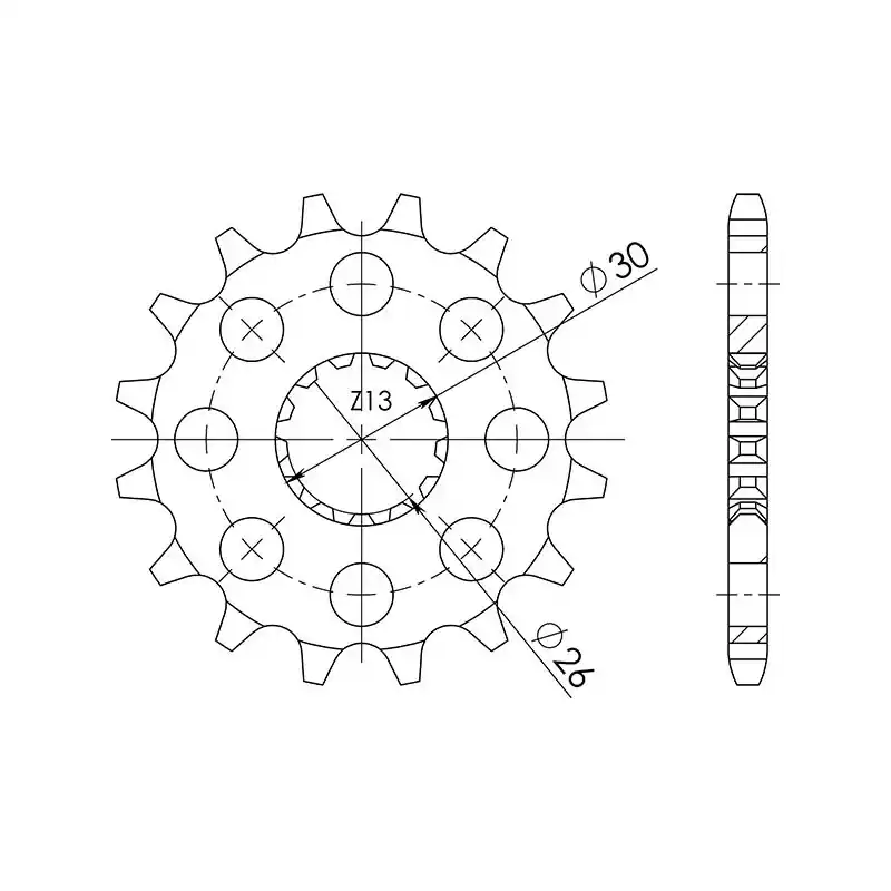 Prezzo Scontato PIGNONE P525 - Z18 (DIS.88600)