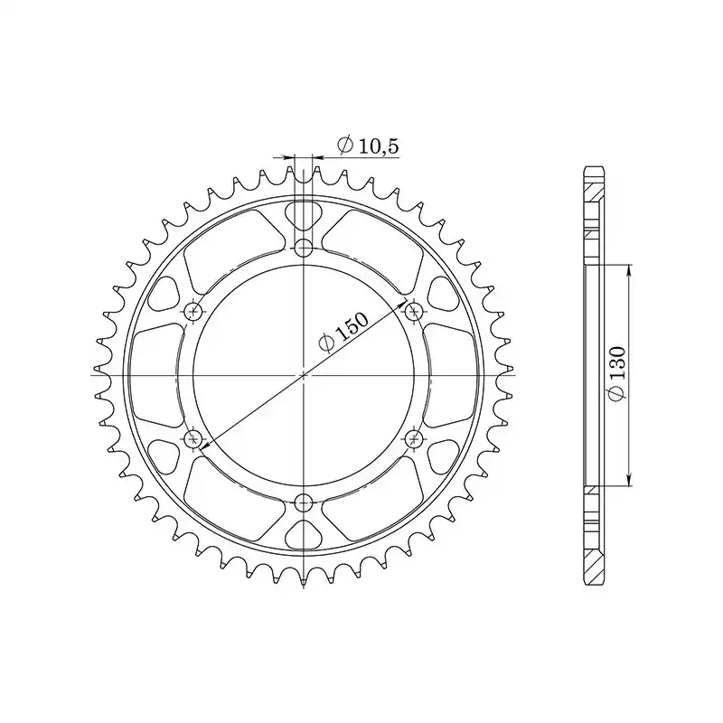 Promozione Esclusiva CORONA IN ACCIAIO P532 - Z43 (DIS.12802)