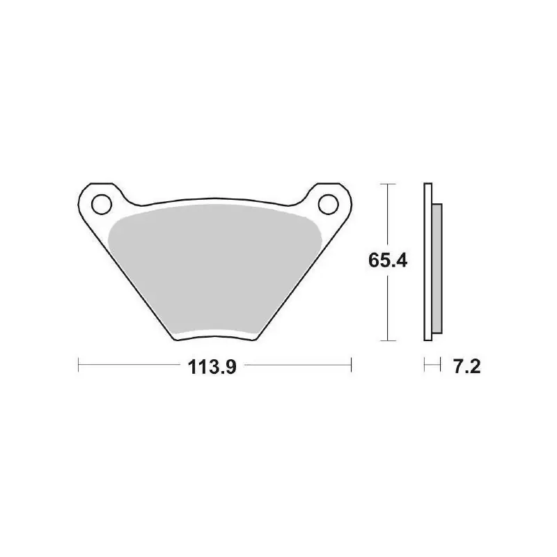 Promo Stagionale PASTIGLIE FRENO SBS 513H.HF
