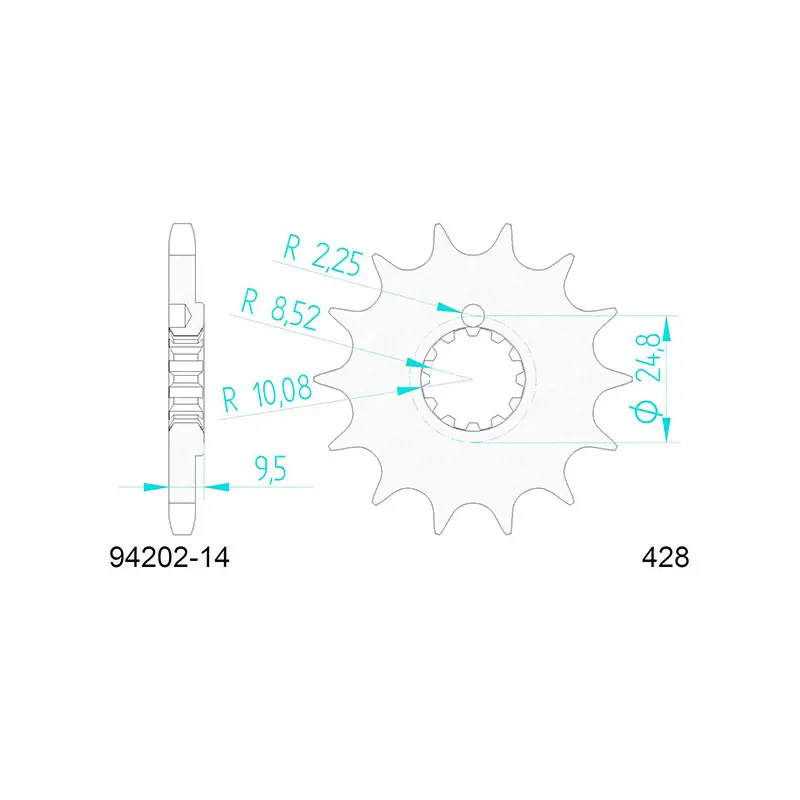 A Buon Prezzo Pignone afam in acciaio p428 - z14 (dis.00515)
