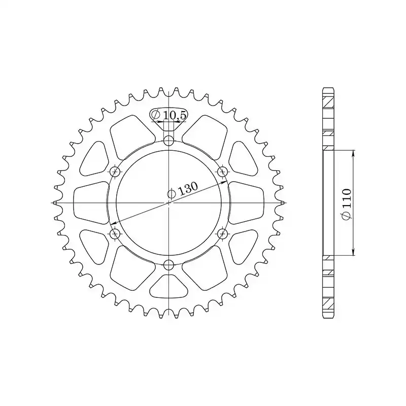 Sconto CORONA IN ALLUMINIO P520 - Z46 (DIS.13812)
