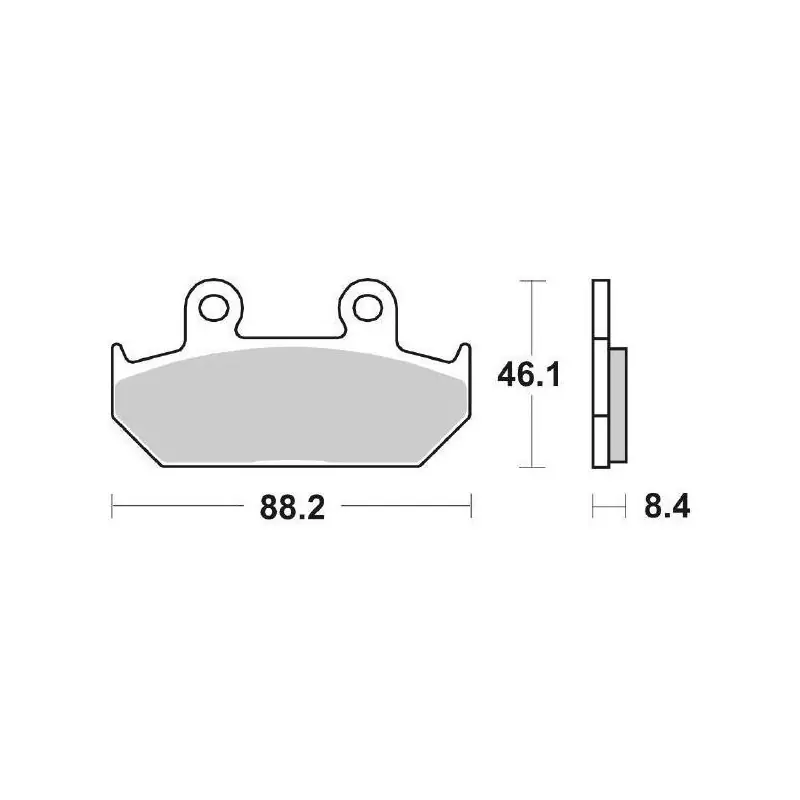 PASTIGLIE FRENO SBS 600HF Compra Online
