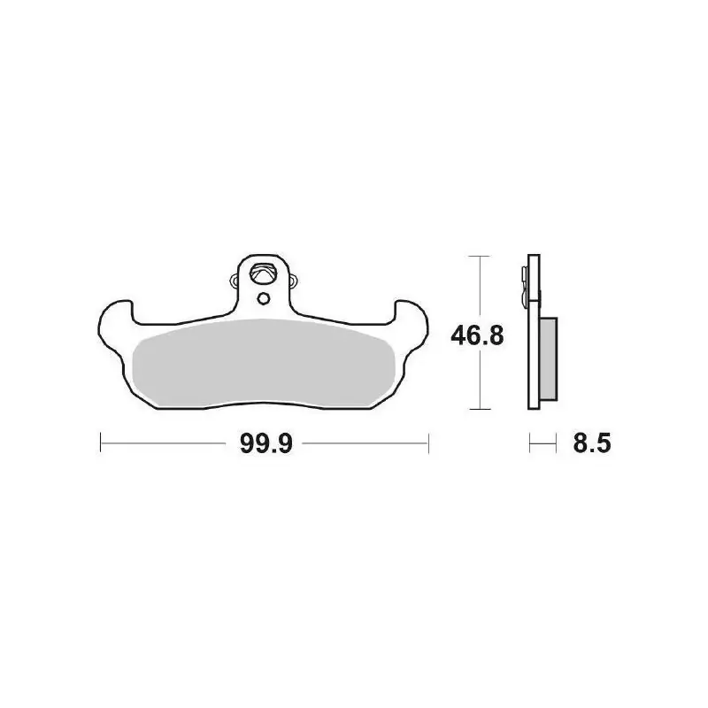 PASTIGLIE FRENO SBS 608HF Offerta Speciale