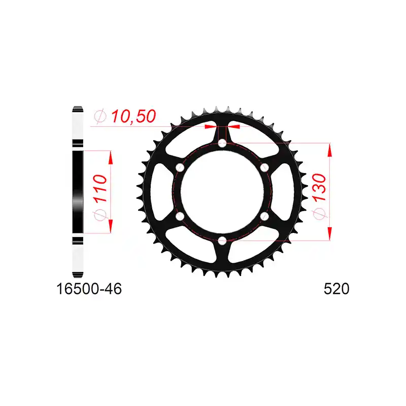 CORONA AFAM IN ACCIAIO P520 - Z46 (DIS.16500) Prezzo Basso