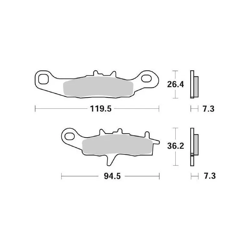 PASTIGLIE FRENO RACING SBS 726RSI Prezzo Conveniente