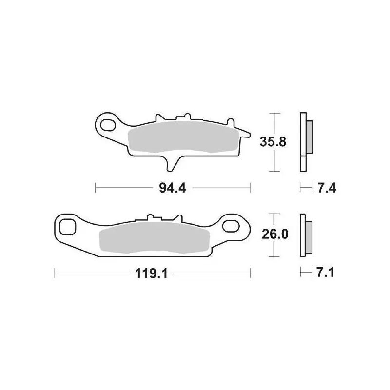 Prezzo Ridotto PASTIGLIE FRENO RACING SBS 798RSI