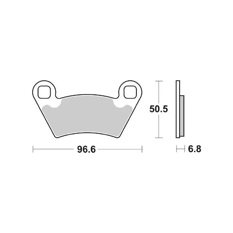 Compra Adesso PASTIGLIE FRENO SBS 800ATS