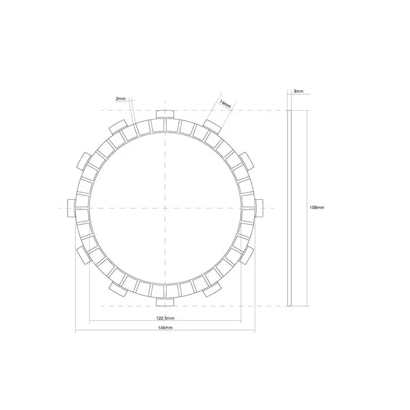 DISCO FRIZIONE GUARNITO FCC Novità