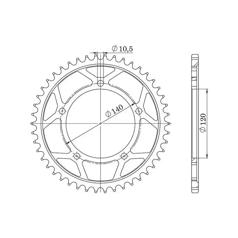 Offerta Del Giorno CORONA IN ACCIAIO P530 - Z44 (DIS.86603)