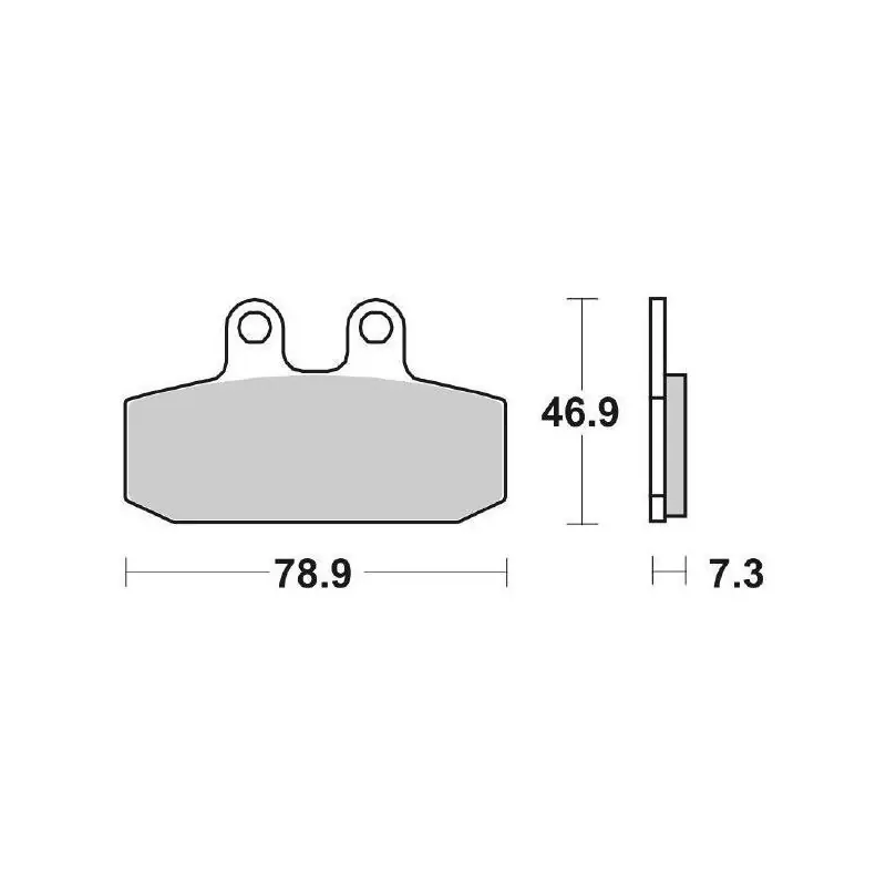 PASTIGLIE FRENO SBS 108MS Acquista Ora