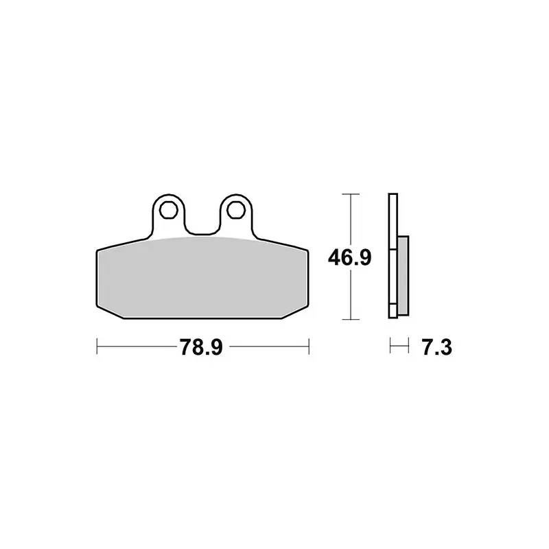 Ordina Subito PASTIGLIE FRENO SBS 108HM