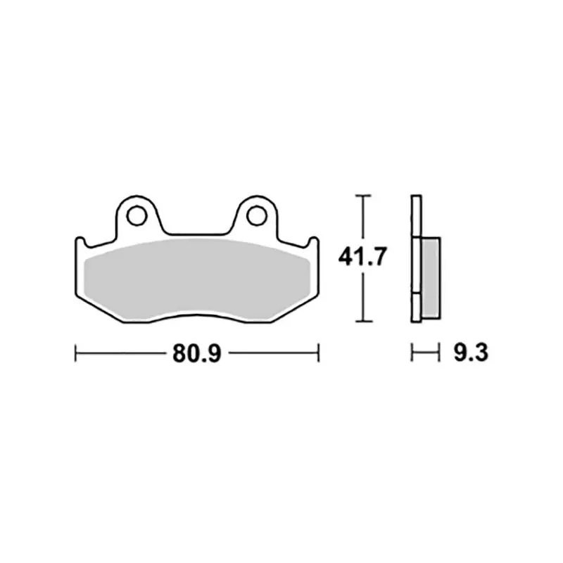 Prezzo Ridotto PASTIGLIE FRENO SBS 125HM