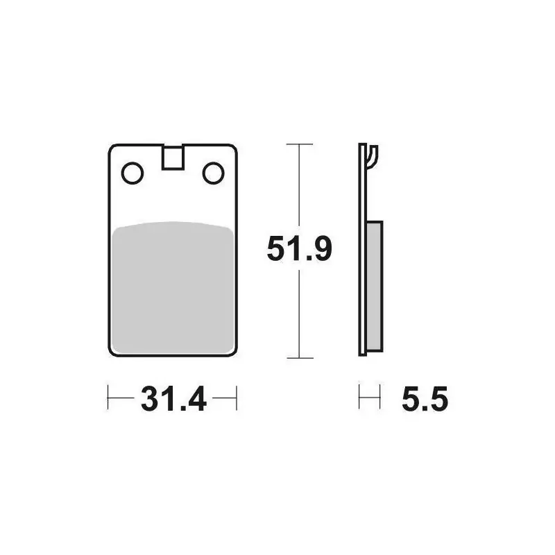 Consegna Rapida PASTIGLIE FRENO SBS 132HF