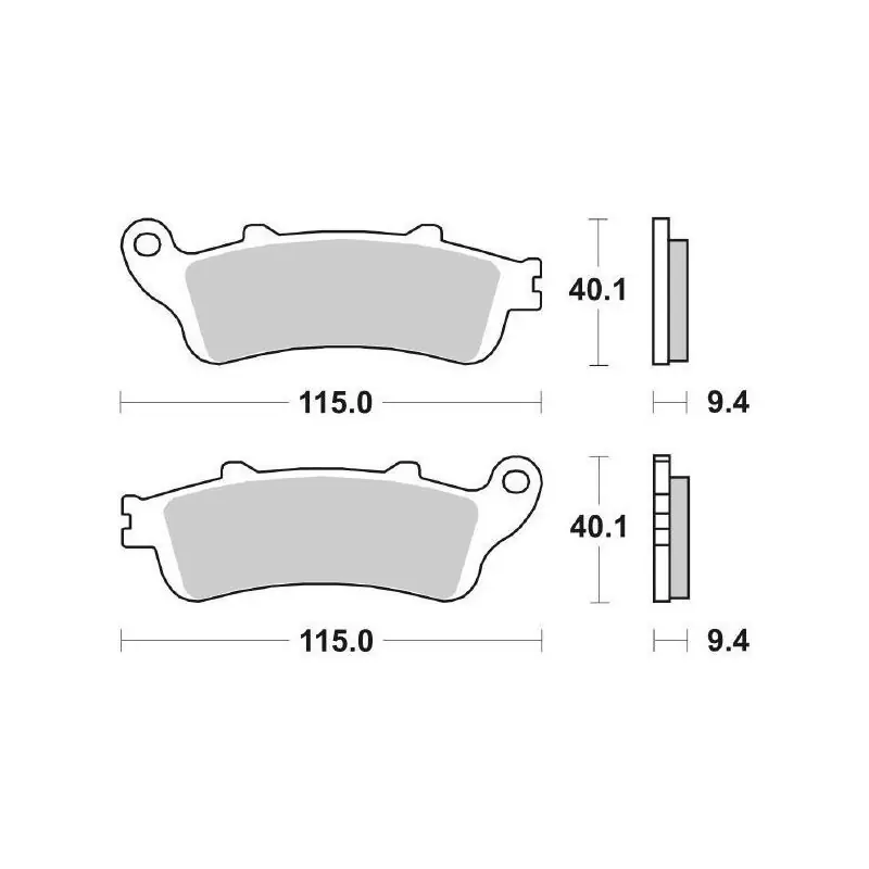 Spedizione Gratuita PASTIGLIE FRENO SBS 147HF