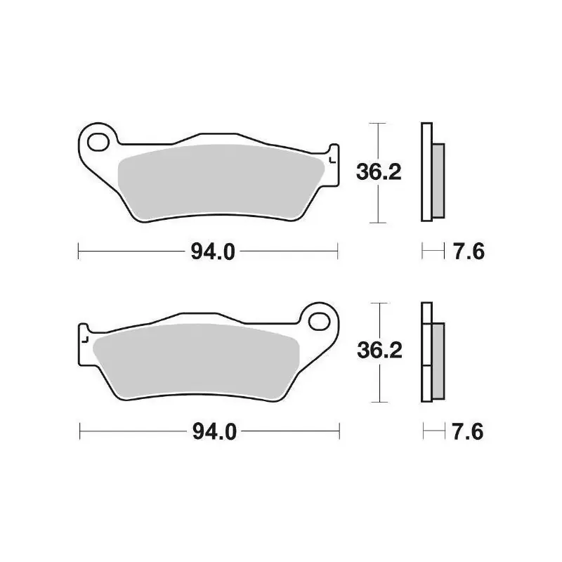 PASTIGLIE FRENO SBS 151CT Prezzo Di Fabbrica