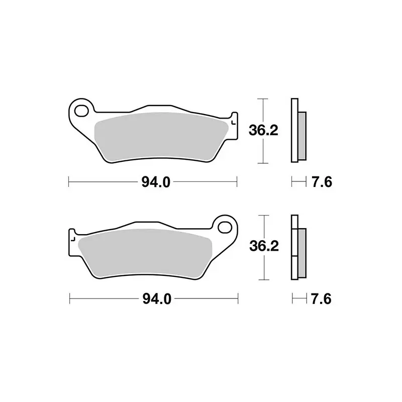 PASTIGLIE FRENO SBS 151HM Saldi