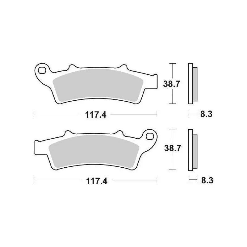 Prezzo Conveniente PASTIGLIE FRENO SBS 159MS