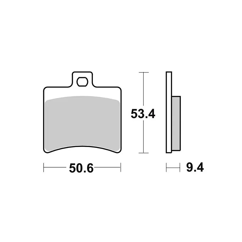 PASTIGLIE FRENO SBS 152HM Popolare