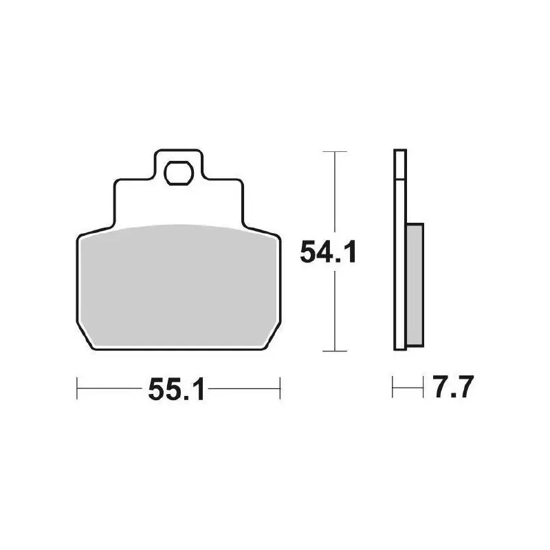 Offerta Speciale PASTIGLIE FRENO SBS 191HF