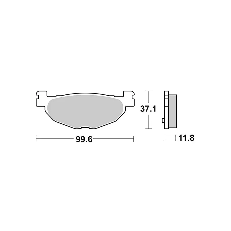 Direttamente Dal Produttore PASTIGLIE FRENO SBS 185HM