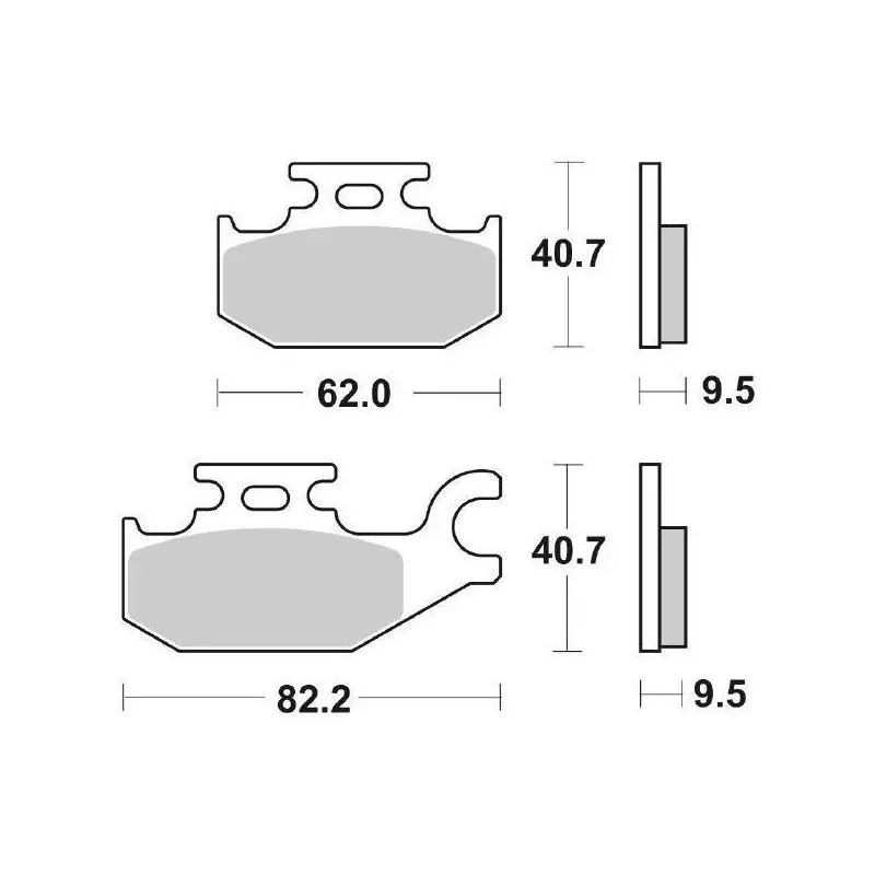 Ultima Occasione PASTIGLIE FRENO SBS 196CT