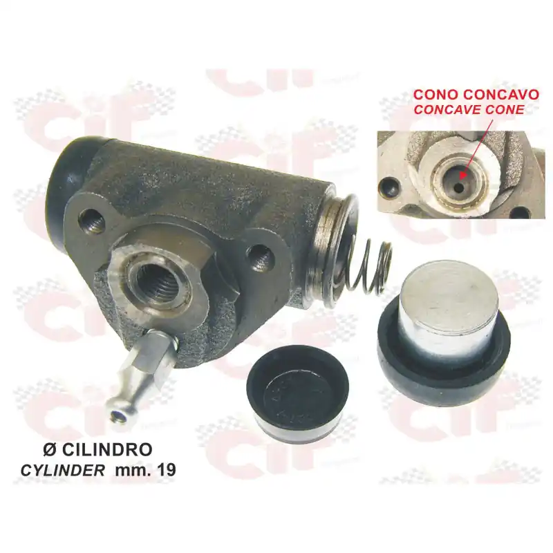 Spedizione Gratuita CILINDRETTO FRENO POSTERIORE PIAGGIO APE 50-P50
