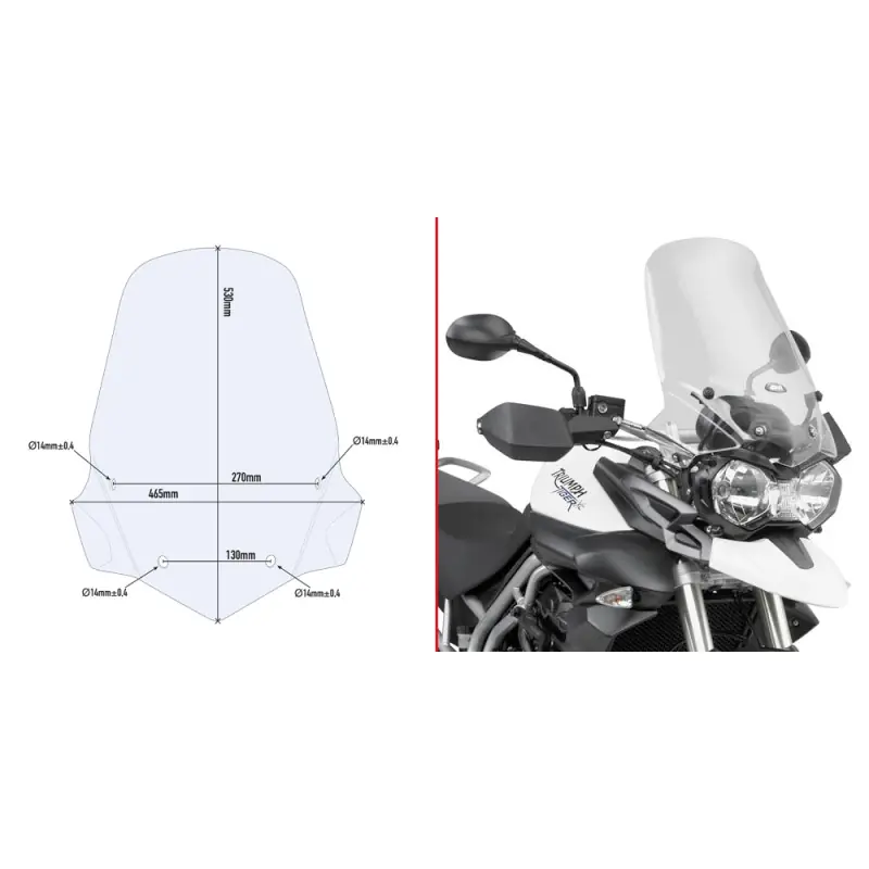 PARAB. TIGER800/800XC '11 Offerta Limitata