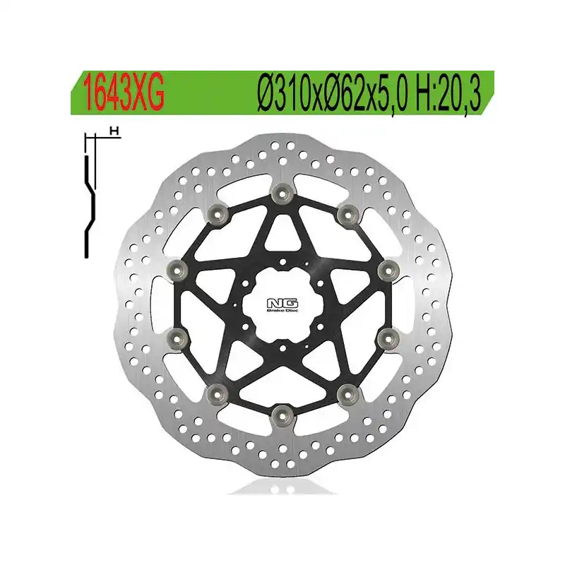 Miglior Prezzo DISCO FRENO NG 1643XG