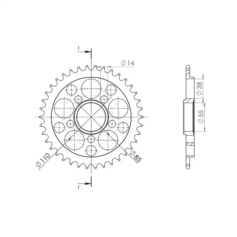 Pagamento Sicuro CORONA IN ALLUMINIO P520 - Z42 (DIS.51606)