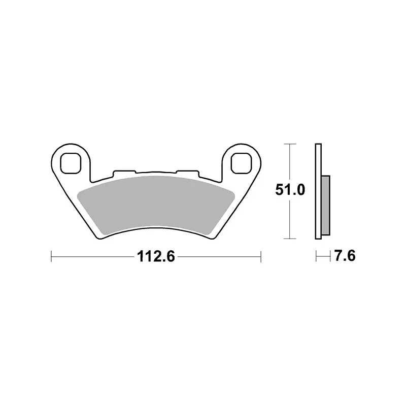 Set pastiglie freno sbs 944hs Occasione