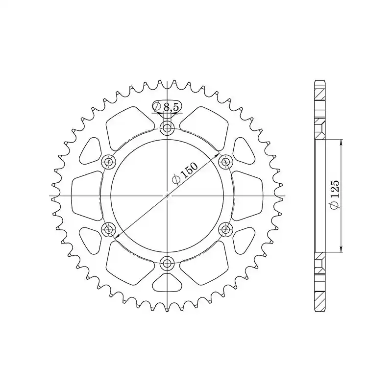 Scelto Dai Clienti CORONA IN ACCIAIO P520 - Z45 (DIS.71304)