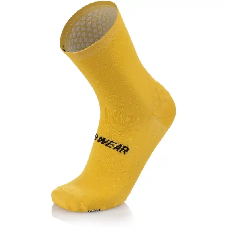 Spedito Oggi Calzino comfort giallo h15 l/xl