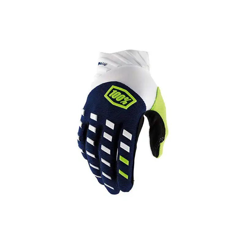 Miglior Prezzo GUANTI 100% AIRMATIC NAVY/WHITE (M)
