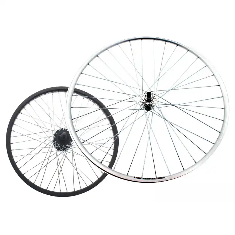 Spedizione Gratuita RUOTA POSTERIORE A FILETTO JUNIOR 12X1,75 - PERNO 3/8, SFERE, MOZZO ACCIAIO 1V, CERCHIO ALLUMINIO
